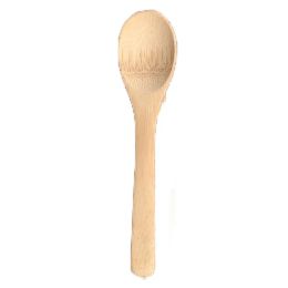 12.8cm/5inch Wooden Spoon Ecofriendly Tableware Bamboo Scoop Coffee Honey Tea Soup Spoon Teaspoon Stirrer Cooking Utensil Tool RRE12648 LL
