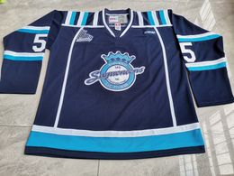 Hockey jerseys Physical photos Chicoutimi Sagueneens #55 Nicolas Roy Men Youth Women High School Size S-6XL or any name and number jersey