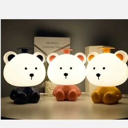 Lamps Shades Kawaii Night Lights USB Charging Table Lamp Cartoon Boys and Girls Room Decoration Night Lamp Gift for Childrens Room Bedroom Y240520E487