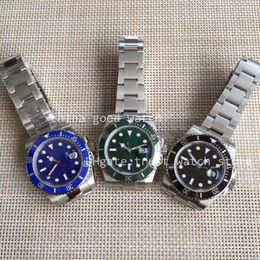 Super Watch Factory Sales Watches 3 Color 40MM Dial BP Automatic 2813 Movement Black Ceramic Bezel Bpf Luminous Diving Wristwatches Men 265n