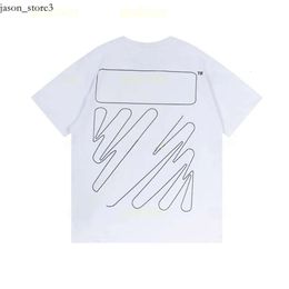 Offend T-Shirt Men's T-Shirts Esigner Summer New Models Chaopai White New Street Fashion Couple Star With Short Designer Swim Short T-Shirt Printed Letter X The Back 78