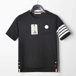 Designer t Shirtmen's T-shirts Mens t Shirts Striped Pattern Designer Tshirts Embroidery Budge Unisex Shorts Sleeves High Quality Tops Tees Asian Size S-3xl