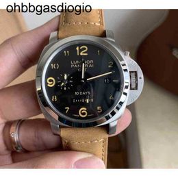 316L Panersass Designer Uhr Schuss Edelstahl importiert automatische mechanische Bewegung Herren Uhr 3fna Uhr