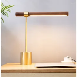 Table Lamps Italy Designer Lamp Modern Led Night For Living Room Bedroom Study Desk Decor Lights Home Wood Bedside