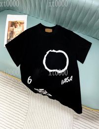 22ss Spring Summer High Street t shirt Men Women Tee Plus Size Washed Casual Green Pink Print Cotton Tshirt A157882027