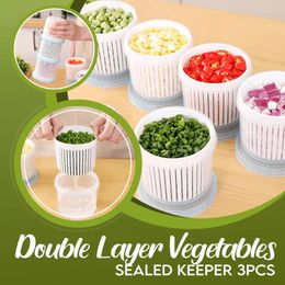 Storage Bottles Vegetable Airtight Crisper Split Joint Mini Refrigerator Box Kitchen