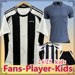 Adult soccer jerseys 2024 2025 home away MILIK DI MARIA VLAHOVIC KEAN POGBA CHIESA McKENNIE LOCATELLI top jerseys 24 25 men Kids kit juventus unifor S-4XL