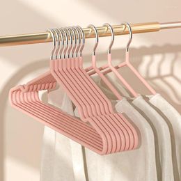 Hangers 10 Pcs Adult Seamless Anti-slip Clothes Hanger Household Can Be Hung With Sling Storage