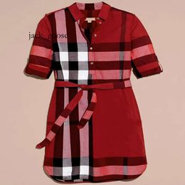 Vestidos de camisa de camisa Casablanc Moda Moda Slim Classic Pattern Silm 23SS Vestres femininos Roupas simples 5 cores 323