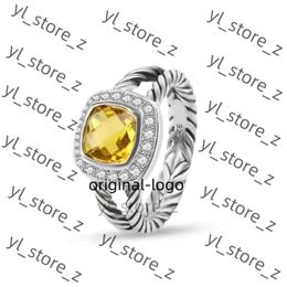 Fashion DY Men Ring David Yurma Rings For Men Women Designer Jewellery Sier Vintage X Shaped Dy Rings Mens Jewellery 5b4e
