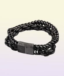 10 Inches Heavy Chain Link Stainless Steel Men039s Bracelet For Men Mens Bracelets Bangles Biker Jewellery Bracelet Male Punk Y9661392