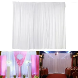 Party Decoration 2x2 Meters / 3x3 Wedding Background Pography Curtain Stage Backdrops Silk Cloths