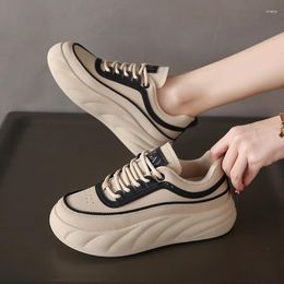 Casual Shoes 2024 Fashion Little White Comfortable Soft Soles Cute Low-top Bread And Versatile Student