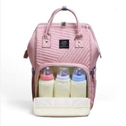 Authentic LAND Diaper Bags Mummy Maternity Nappy Changing Large Baby Travel Backpack Nursing Bag Drop Shipping