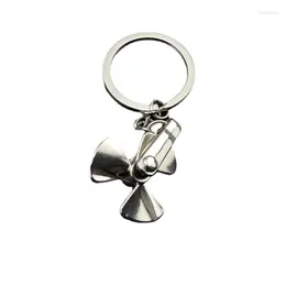 Decorative Figurines 360-Degree Rotating Windmill Keychain Wing Pendant Activity Small Gift Big