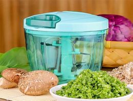 Manual Food Chopper for Vegetable Fruits Salad Nuts Garlic Onions Chopper Hand Pull String Cutter Mincer Blender Food Processor 202627944