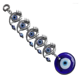 Decorative Figurines Turkish Blue For Evil Eye Amulets Wall Hanging Pendant Home Decor Ornament Protection Blessing Good Luck Gift DXAF