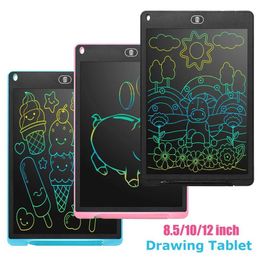 LED Toys 8.5/10/12 inch LCD writing tablet drinking board Montessori educational drinking toy childrens magic blackboard toy gift S2452011