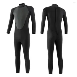 Women's Swimwear 3mm Full Bodysuit Wetsuit Neoprene Warm Swimming Accessories Surfing Snorkelling Wet Suit Free Diving Equipment Dive Gear