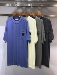 2022 Mens t Shirts Topy Summer y Men Trendy Cotton Cp Tshirt Male Short Sleeve 22ss s Collar Male Polo s 015127572