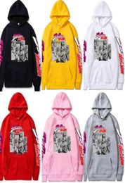 2020 Harajuku JoJo Bizarre Adventure Hoodie Japanese Anime Menwomen Funny Sweatshirt Cartoon Hip Hop Vintage Clothes Male Hoode X8828929