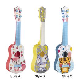 Guitar Childrens musical instruments and childrens four stringed qin toys WX