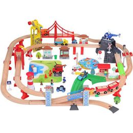 Diecast Model Cars Coastal Town Traffic Rail Set Childrens Puzzle Train Toy Track Set is compatible with wooden tracks and electric vehicle PD32 Y24052003FZ