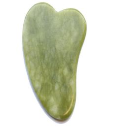 Gua Sha Facial Tool Natural Jade Stone Guasha Board for SPA Acupuncture Therapy Trigger Point Treatment Scraping Massage Tool Gre6551676