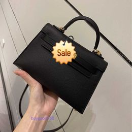 Top Ladies Designer eKollay Bag 2024 secondgeneration bag fashionable and trendy one shoulder diagonal cross carrying leather womens bag palm pattern cowhide smal