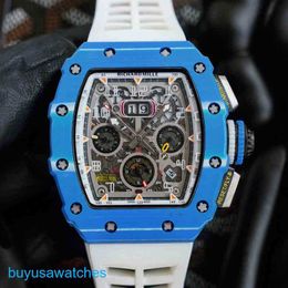 Functional RM Wrist Watch Mens Chronograph Watches Movement Automatic Mechanical RM11-03
