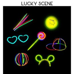 LED Toys Light stick glowing stick glasses fluorescent bracelet whistle issue glasses bar party supplies S01230 s2452099 s2452099