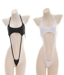 Sexy White Black Mini Micro Bikini Bandage triangle Tiny Swimwear Bathing Suit Beachwear strap Erotic Lingerie Underwear Set N9167066