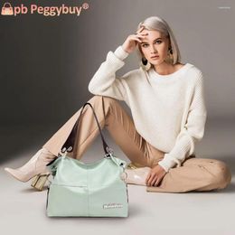 Duffel Bags PU Leather Shoulder Crossbody For Women 2024 Summer Hit Simple Fashion Brand Handbags Purses Female Cute Totes