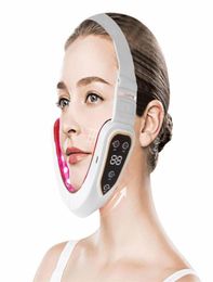 Miurrent V Face Shape Lifting EMS Slimming Masr Double Chin Remover LED Light Therapy Lift Device 220209245U214p9600965