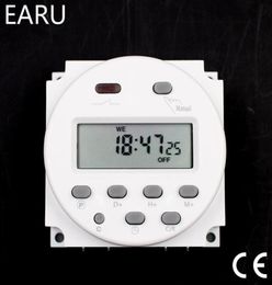 Smart Home Control CN101A Timer Switch ACDC 12V 24V 110V 120V 220V 230V 240V Digital LCD Power Week Mini Programmable Time Relay 9000143