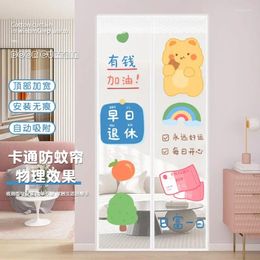 Curtain Magnetic Door Screen Anti Mosquito Net Insect Automatic Closing Invisible Mesh For Kitchen Indoor Living Room