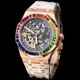 Watch Automatic Mechanical Movement Men Designer Watches Men Wristwatch 41mm Business Wristwatches Stainless Steel Waterproof Montre De Luxe