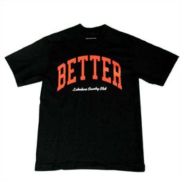 Get Better Today T-shirt Knit Mens and Womens High Quality T-shirt Fitness Bodybuilding Clothes