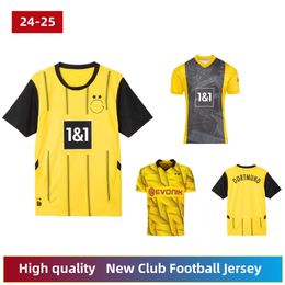 DoRTmuNDs 24 25 Soccer Jerseys Kids Kit Special SANCHO 2024 2025 Cup Trikot 50TH Anniversary Football Shirt Home Away Third HALLER REUS MOUKOKO BRANDT