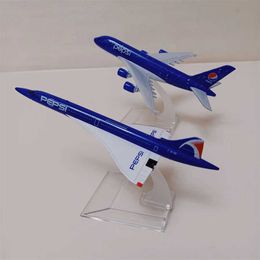 Aircraft Modle Concorde Costa Airlines Airbus 380 A380 Airline 1/400 Class Die Cast Aircraft Model Aircraft Toy Alloy Metal 16cm s2452089
