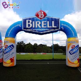 Factory direct sales inflatable beer arch sports meet marathon beer festival beverage bottle and can advertising gas model