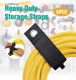 Storage Bags 1PC Heavy Duty Straps Extension Cord Holder Organiser Fit With Garage Hook Pool Hose Hangers Strongly Viscous Gadget3946434