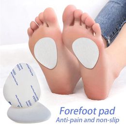 Decorative Figurines 1 Pair Plush Forefoot Pad Soft And Sweat-Absorbent Adhesive High Heel Shoes Girls Women