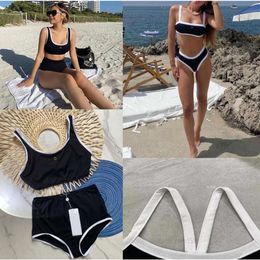 23s Summer Beach Sunshine womens Swimwear designer highend luxury Bikini C letter Diamond stitching sexy onepiece swimsuit split swimsuit bikinis water cloth ZOLA