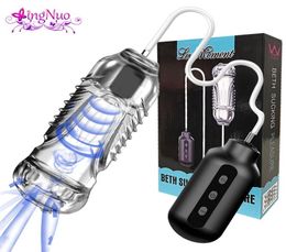 Sucking Male Masturbator Vibrator Vagina Automatic Masturbation Suction Cup Simulator Oral Pussy Blowjob sexy Toys For Men Adults4634753