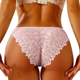 Women's Panties Sweet Girls Lingerie Sets Lace No Show Bikini Soft Breathe Seamless Ladies Sexy Hipster Underwear Calcinhas Feminina