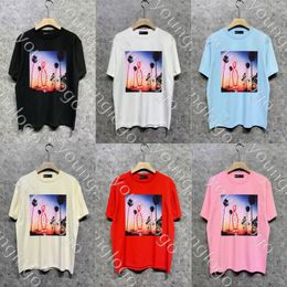 Summer Crew Neck Tshirt Mens Womens Cotton Tees Purple Letter Printed Shirt Plus Size Casual Shirt