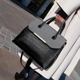 Bag Luxury Snake Pattern Women Handbags Design Lock Crocodile Women's Large Capacity Shoulder Messenger Bags For Tote