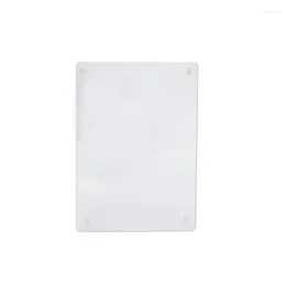 Plates Cutting Board For Outdoor Camping Small Clear Countertop Tray Scratch Resistant Heat 40X30x0.3Cm Acrylic 1 Piece