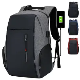 Backpack Reflective Stripe Design For Men Large Travel Bags Male Waterproof Super USB Charging Laptop